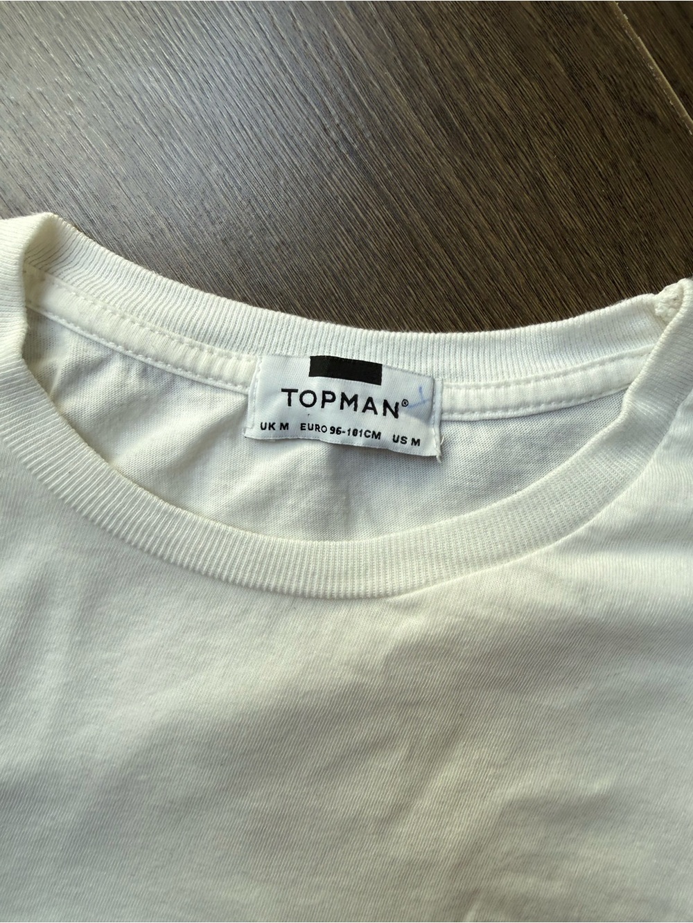 Topman White Short-Sleeve Crewneck Tee - Picture 4 of 4